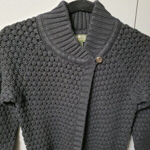 VTG Eddie Bauer Angora Blend Long Belted Cardigan